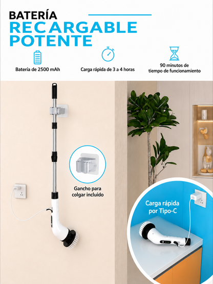 Cepillo Eléctrico 9 en 1