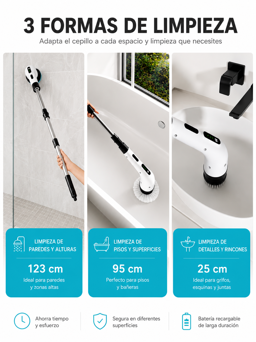 Cepillo Eléctrico 9 en 1